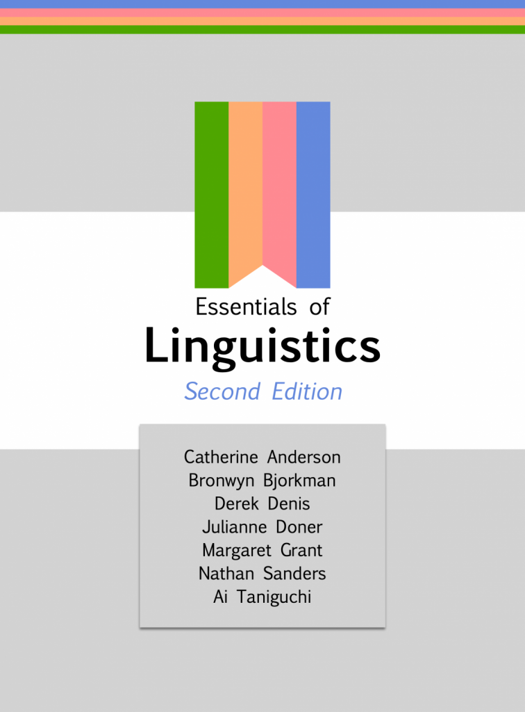 Image of book cover "Essentials of Linguistics - Second Edition"